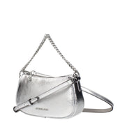 Michael Kors Gray Leather Handbag