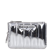 Michael Kors Gray Leather Wallet