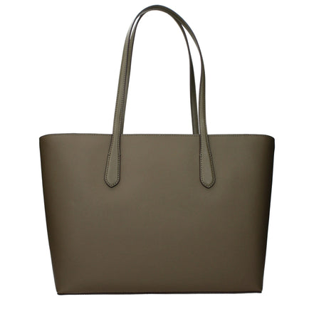Michael Kors Green Fabric Shoulder Bag