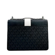 Michael Kors Silver Greenwich Small Crossbody Bag
