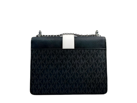 Michael Kors Silver Greenwich Small Crossbody Bag
