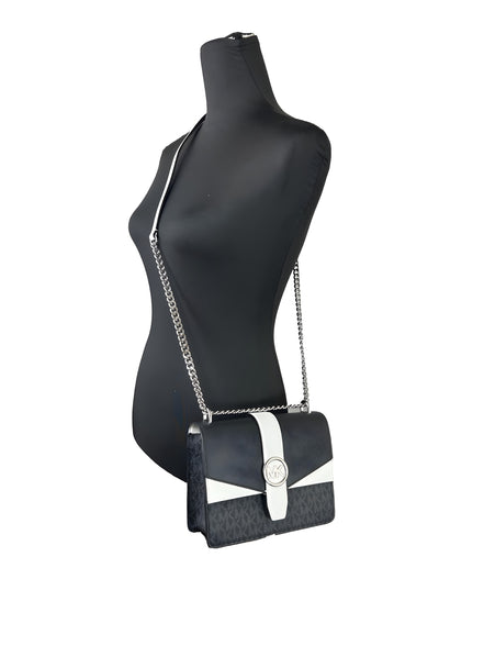 Michael Kors Silver Greenwich Small Crossbody Bag
