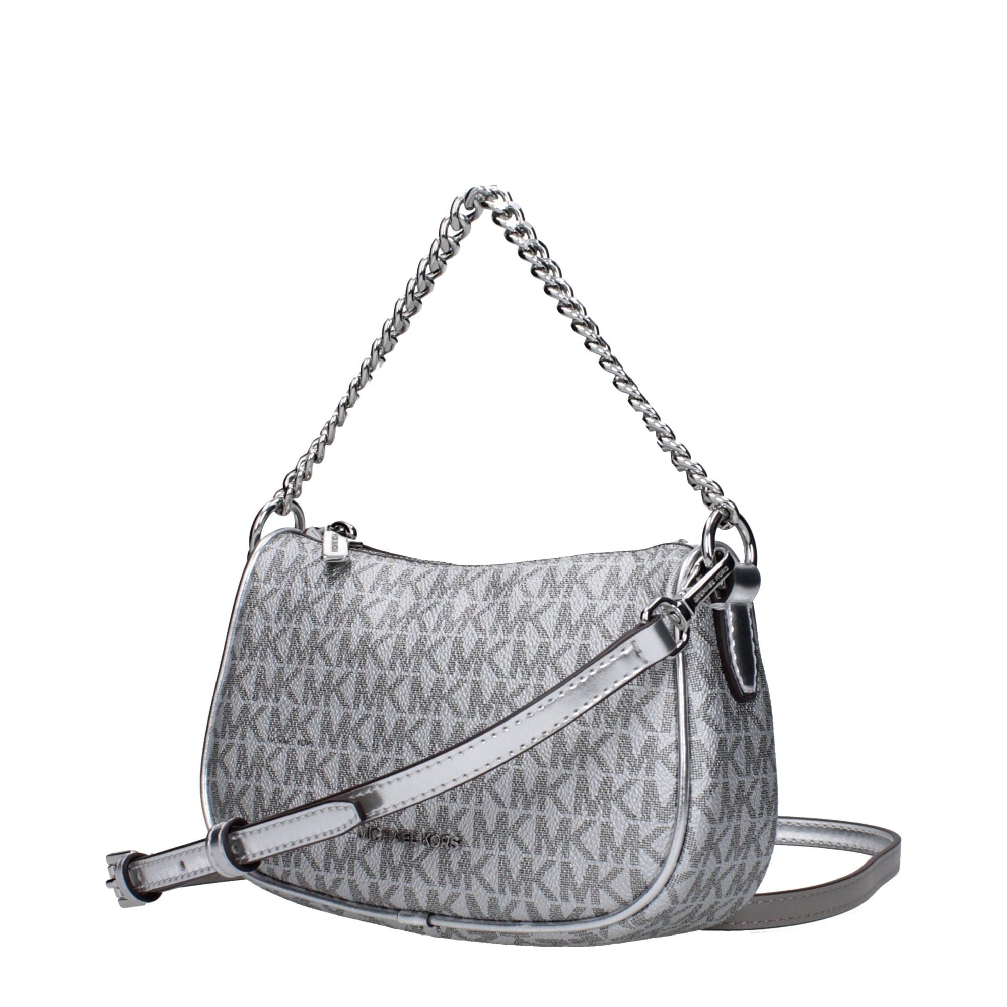 Michael Kors Grey Fabric Handbag