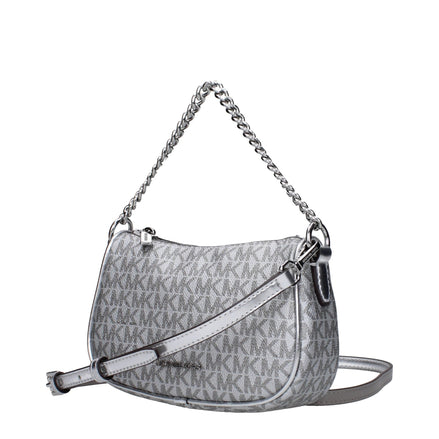 Michael Kors Grey Fabric Handbag