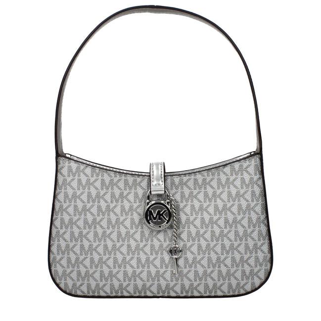 Michael Kors Grey Fabric Handbag