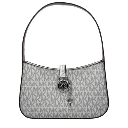 Michael Kors Grey Fabric Handbag