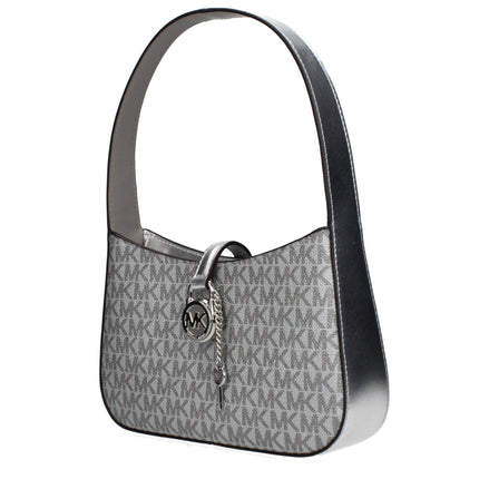 Michael Kors Grey Fabric Handbag