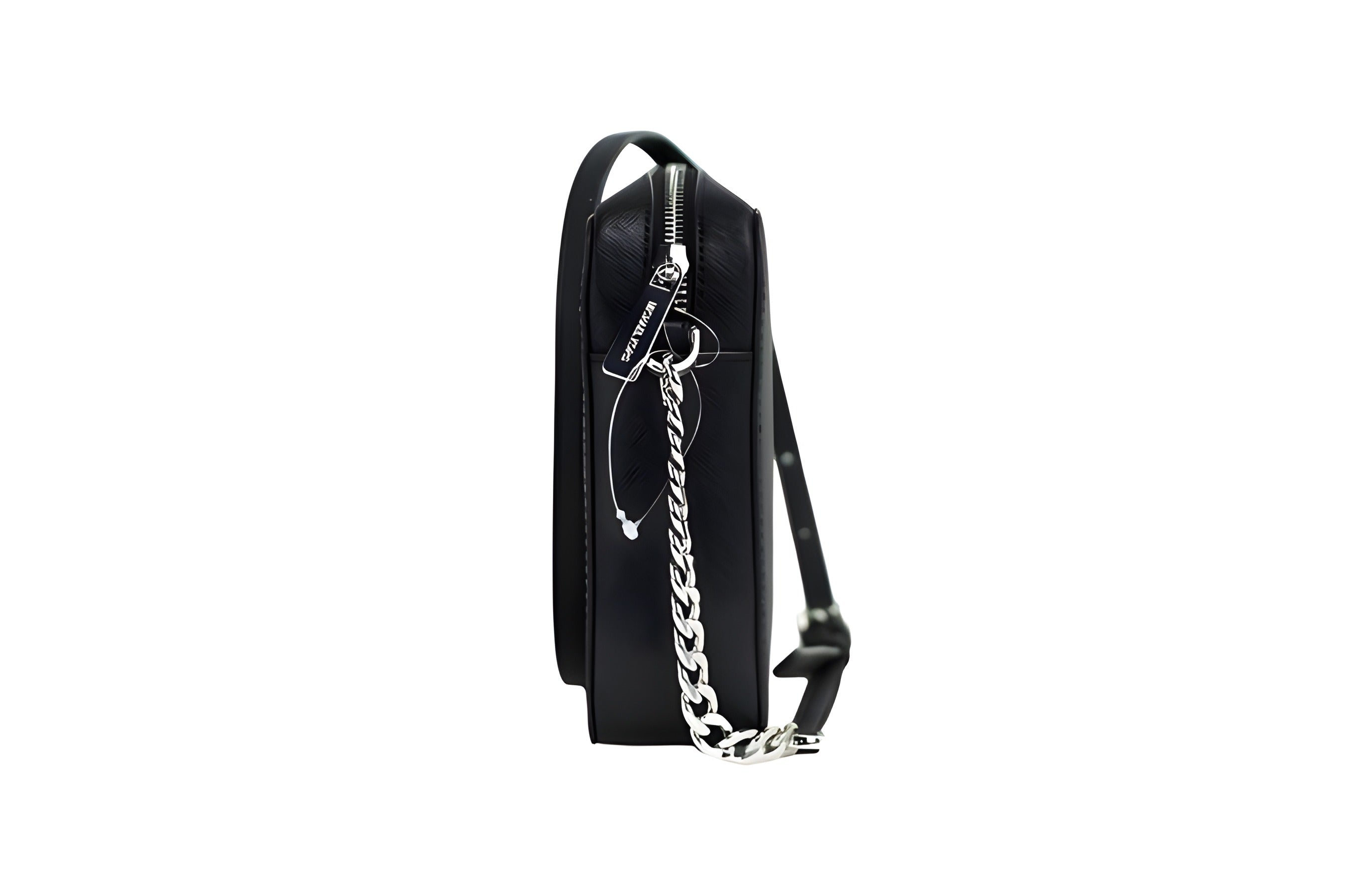 Michael Kors Jet Set Large East West Black Saffiano Leather Crossbody Handbag