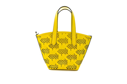 Michael Kors Kimber Small Daffodil Leather 2-In-1 Zip Tote