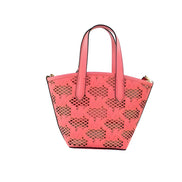 Michael Kors Kimber Small Tea Rose Leather 2-In-1 Zip Tote