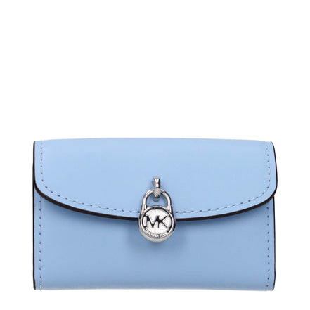 Michael Kors Light Blue Leather Wallet