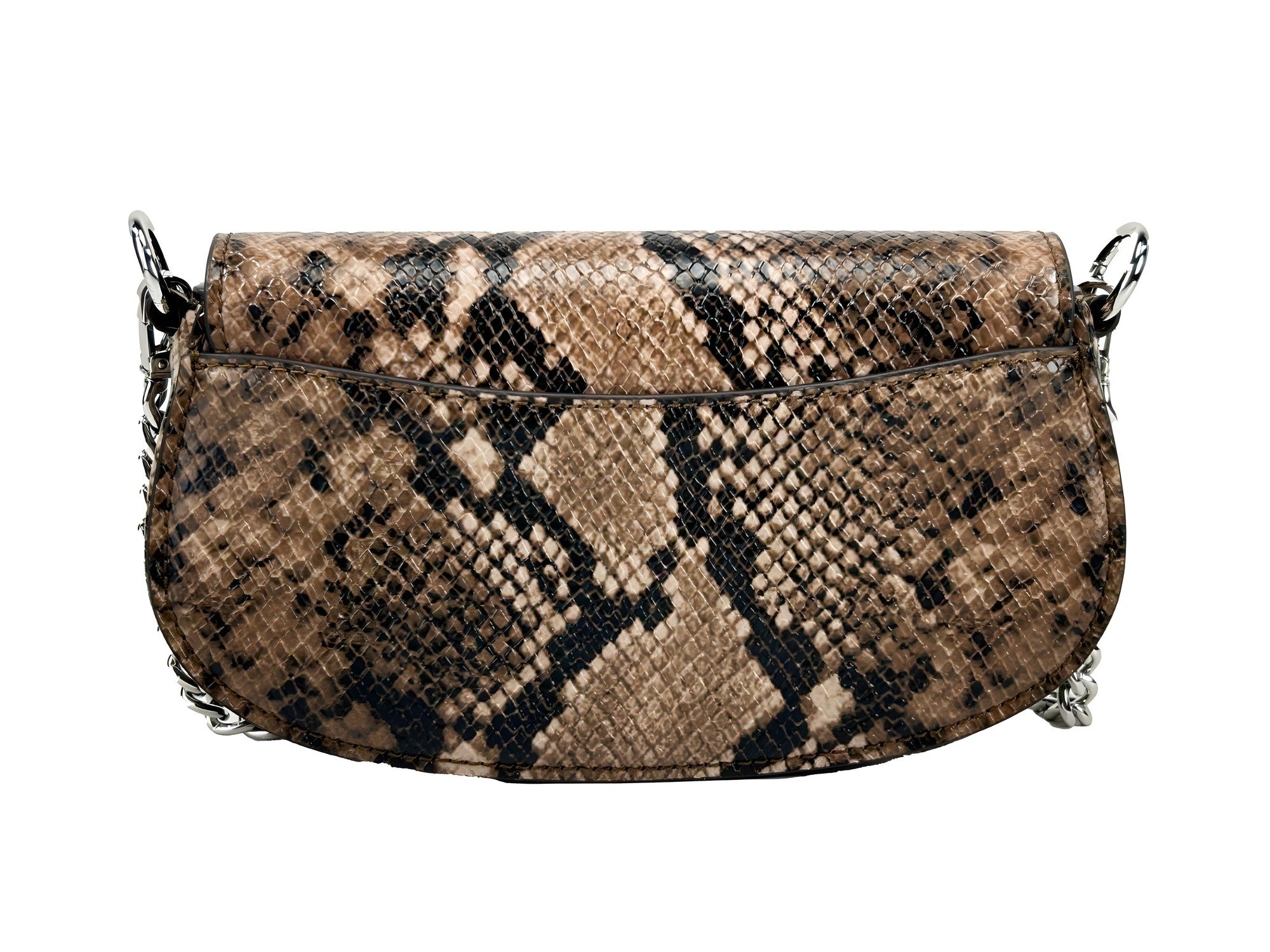 Sac bandoulière Michael Kors Mila petit format imprimé serpent