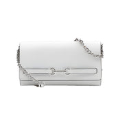 Michael Kors White Leather Crossbody Bag