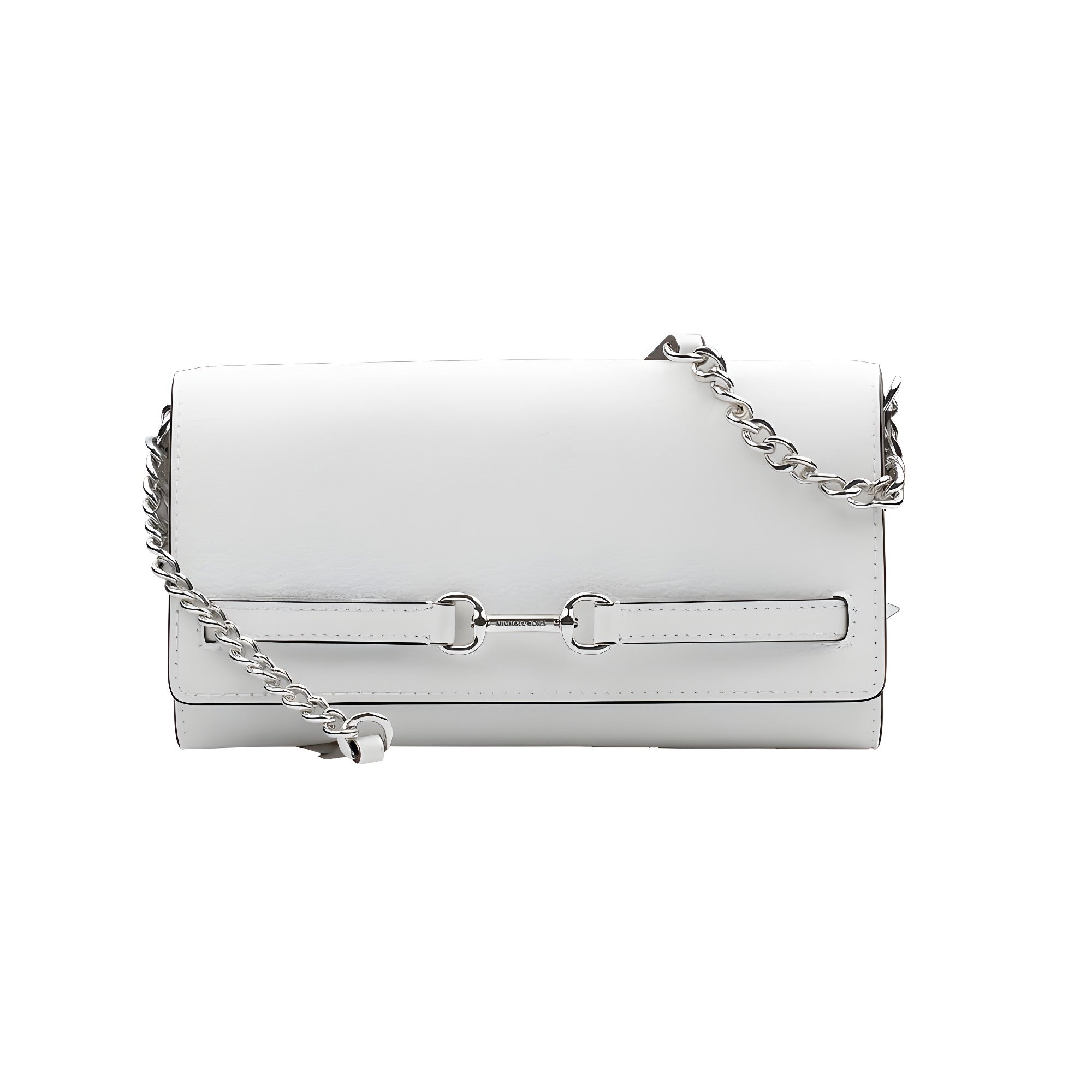 Michael Kors White Leather Crossbody Bag