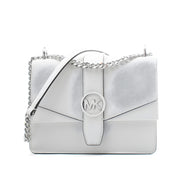 Michael Kors White Leather Shoulder Bag