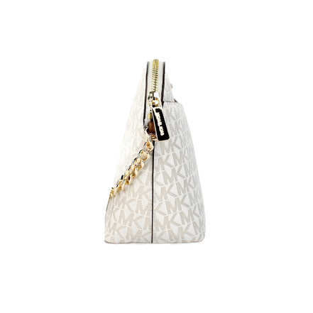 Michael Kors Back Slip Pocket Signature Canvas Crossbody Bag