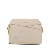 Michael Kors Jet Set Travel Dome Leather Crossbody Bag