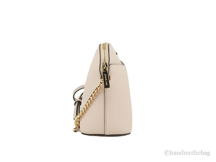 Michael Kors Jet Set Travel Dome Leather Crossbody Bag
