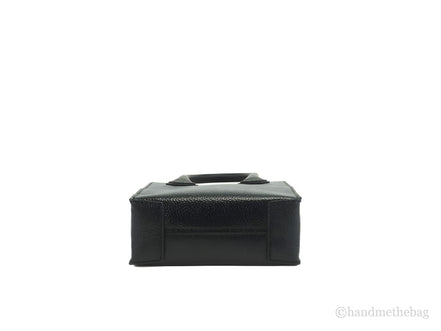 Michael Kors Leather XS Mercer Crossbody Black Solid