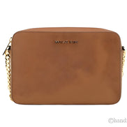 Michael Kors Zipper Closure Saffiano Leather Crossbody Bag
