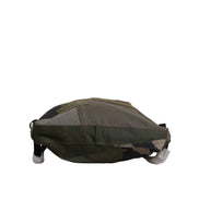 Dolce & Gabbana Military Green Patchwork Backpack