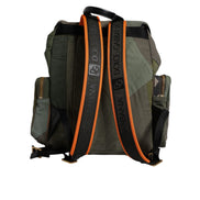 Sac à dos de voyage Dolce & Gabbana vert militaire patchwork