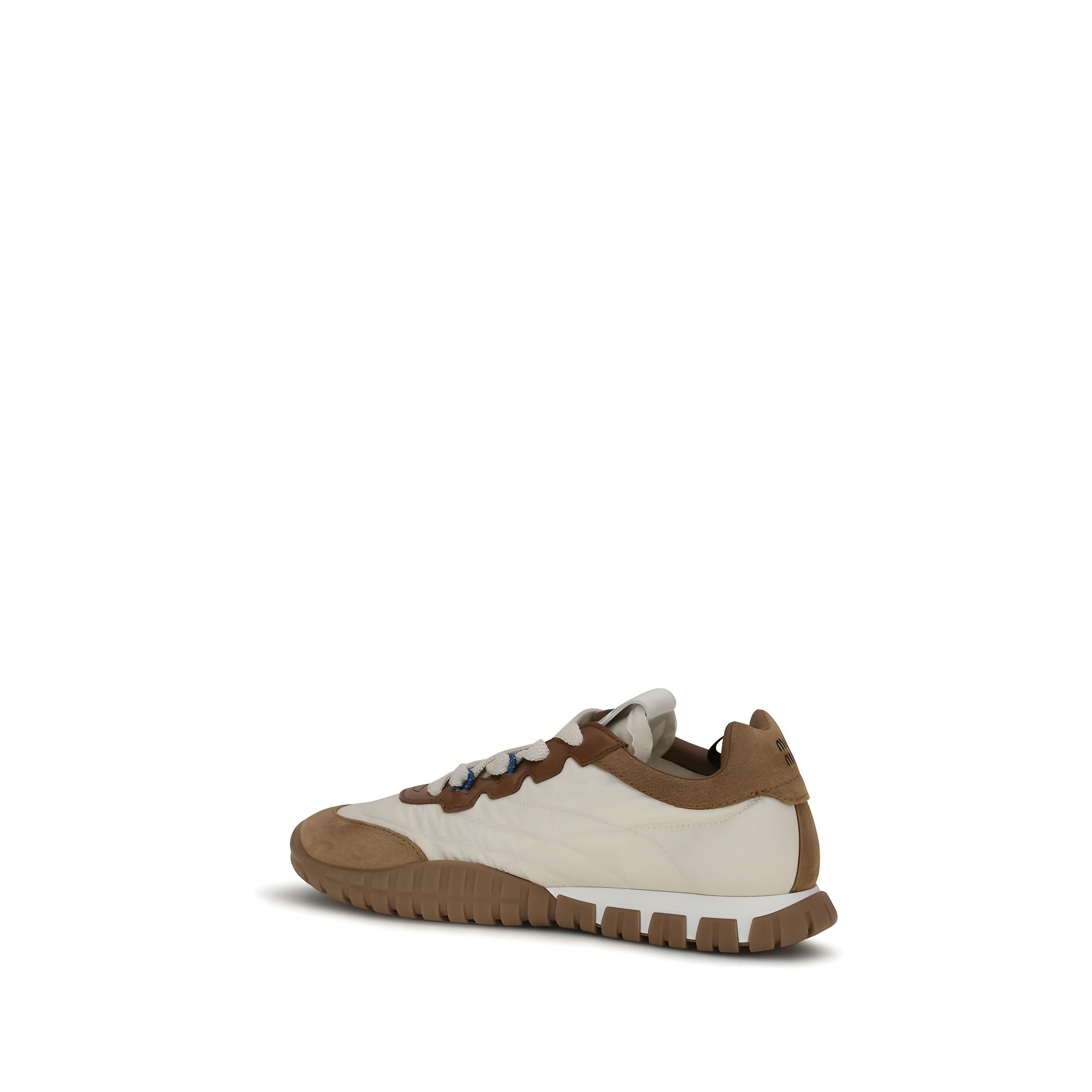 Miu Miu Beige Athletic Sneakers
