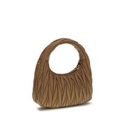 Miu Miu Beige Lamb Shoulder Bag