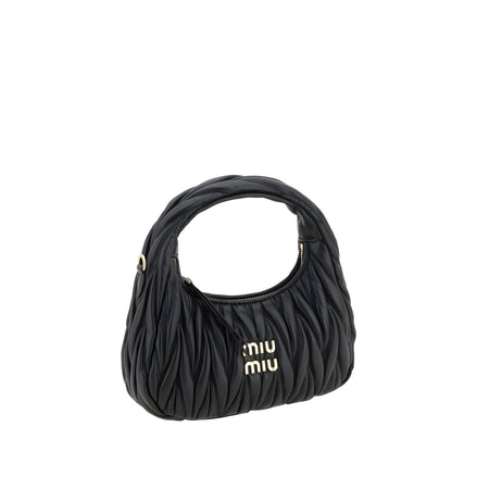 Miu Miu Black Calf Leather Handbag