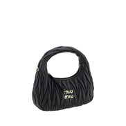 Miu Miu Black Calf Leather Handbag