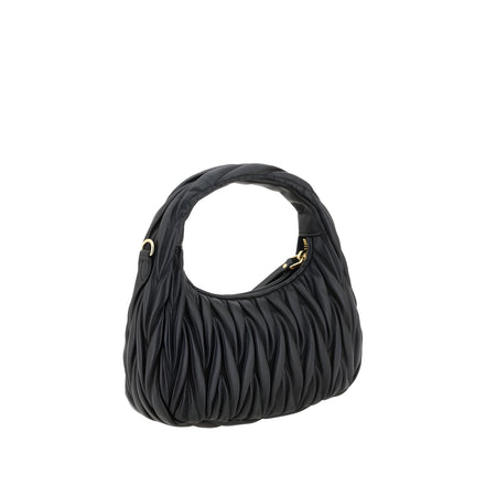 Miu Miu Black Calf Leather Handbag