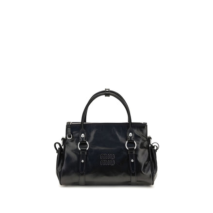 Miu Miu Black Calf Leather Handbag