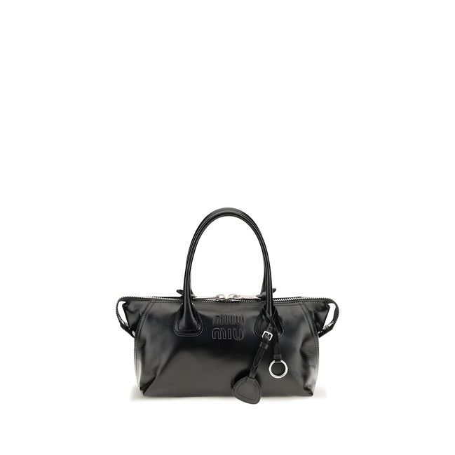 Miu Miu Black Calf Leather Handbag
