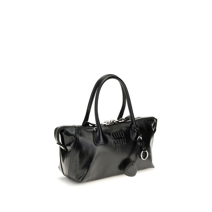 Miu Miu Black Calf Leather Handbag