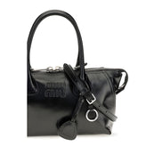 Miu Miu Black Calf Leather Handbag