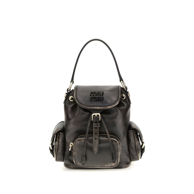 Miu Miu Brown Backpack