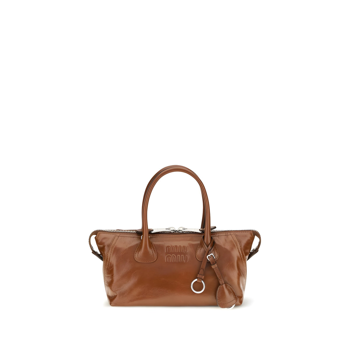 Miu Miu Brown Calf Leather Handbag