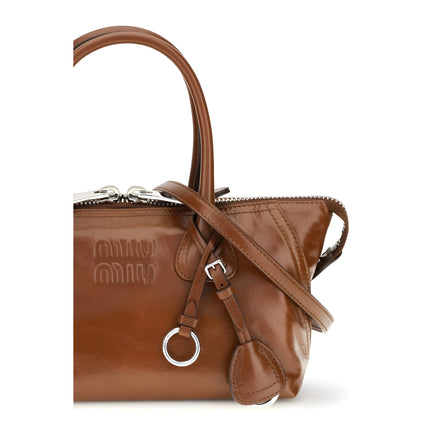 Miu Miu Brown Calf Leather Handbag