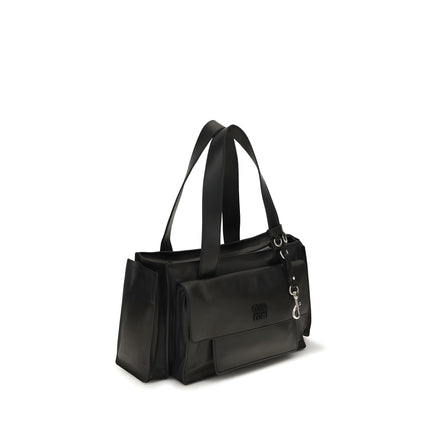 Miu Miu Brown Calf Leather Shoulder Bag