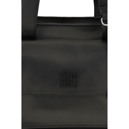 Miu Miu Brown Calf Leather Shoulder Bag