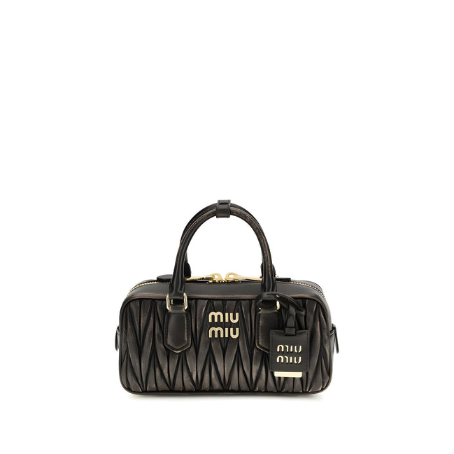 Miu Miu Brown Lambskin Handbag