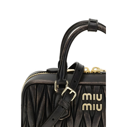 Miu Miu Brown Lambskin Handbag