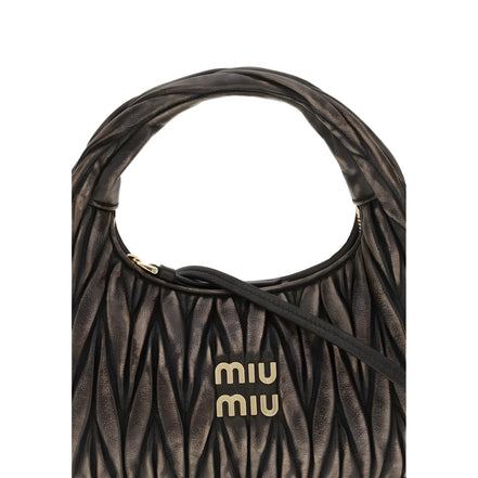 Miu Miu Brown Lamb Shoulder Bag
