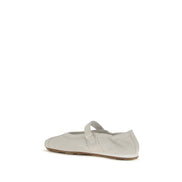 Miu Miu White Ballet Flats