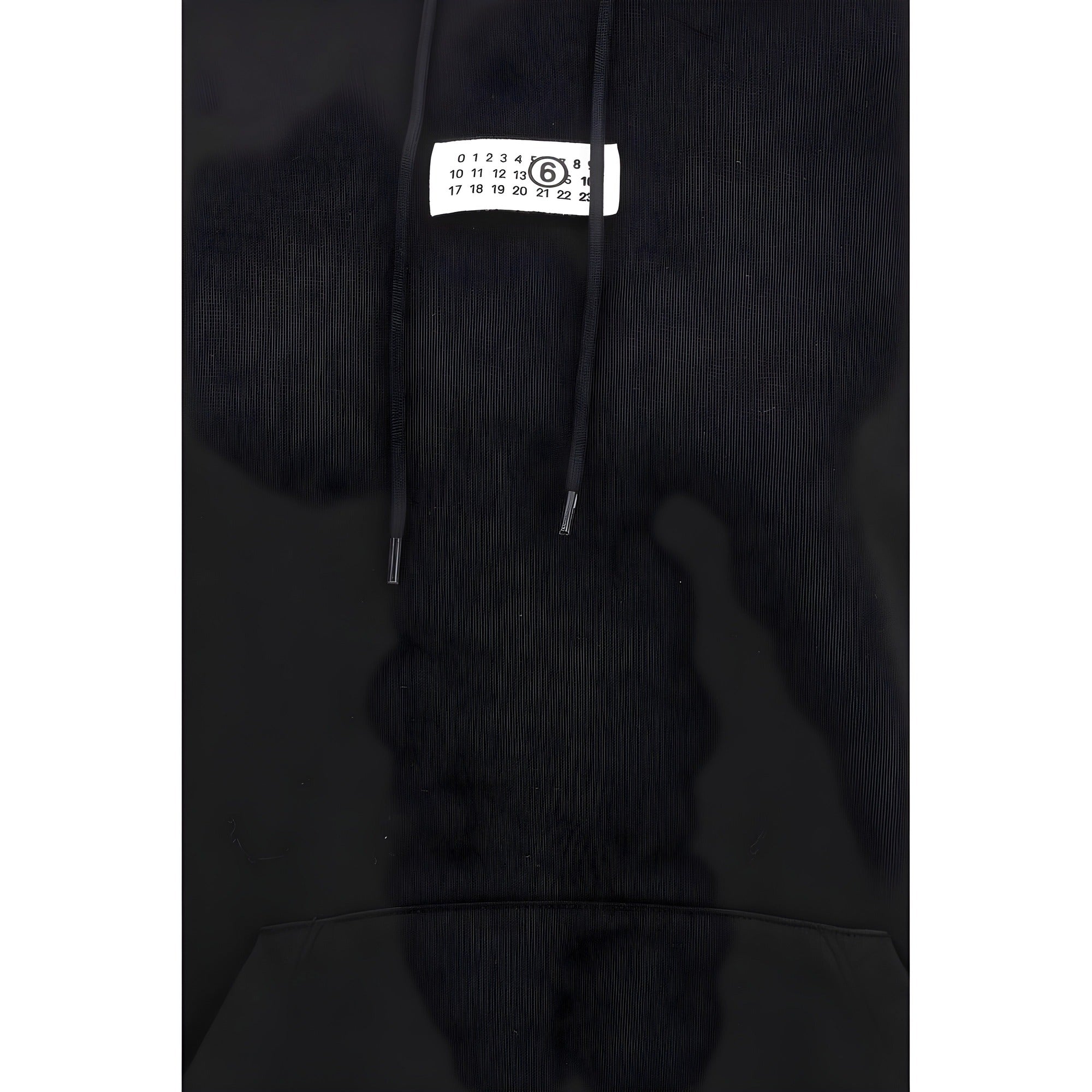 MM6 Black Cotton Sweatshirt