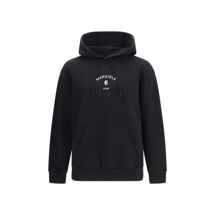 MM6 Black Cotton Sweatshirt