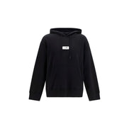 MM6 Black Cotton Sweatshirt