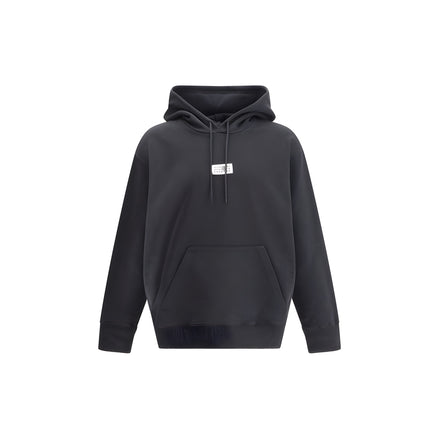 MM6 Black Cotton Sweatshirt