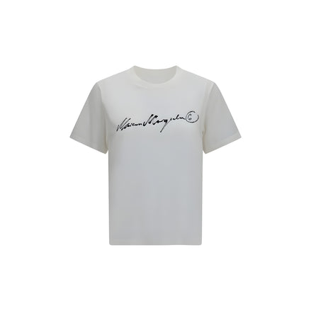 MM6 White Cotton T-Shirt