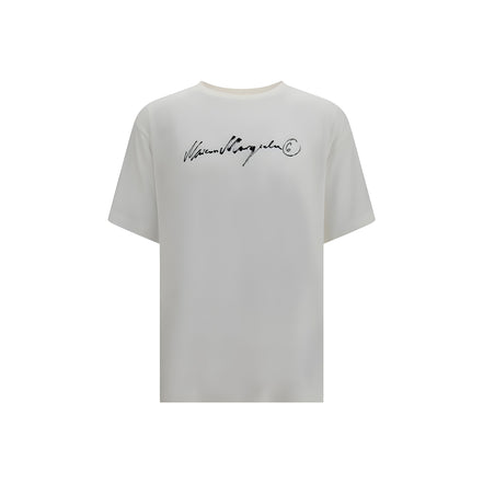 MM6 White Cotton T-Shirt